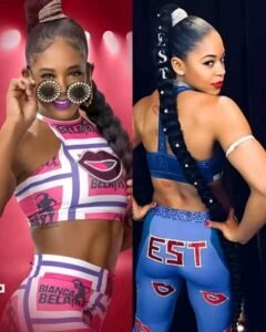 Bianca Belair's Long Hair